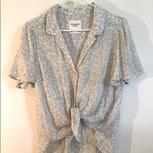 Abercrombie and Fitch floral blouse in size medium.